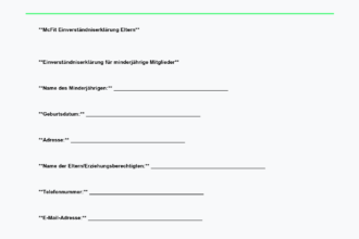 Vorlage für die MCfit Kündigung: Einfach kündigen mit unserem Formular! Vorlage für die MCfit Kündigung: Einfach kündigen mit unserem Formular!