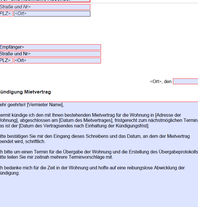 Wohnung kÃ¼ndigen per E-Mail: Muster & Tipps fÃ¼r die reibungslose Abwicklung